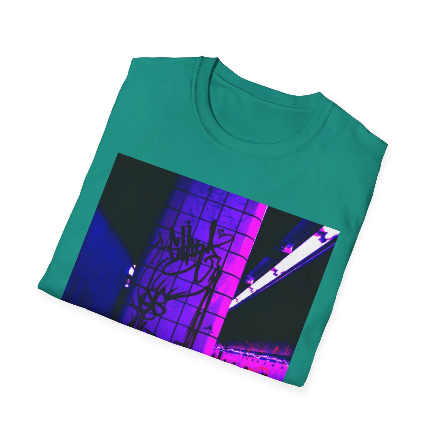 "Subway Midnights" Unisex Softstyle T-Shirt