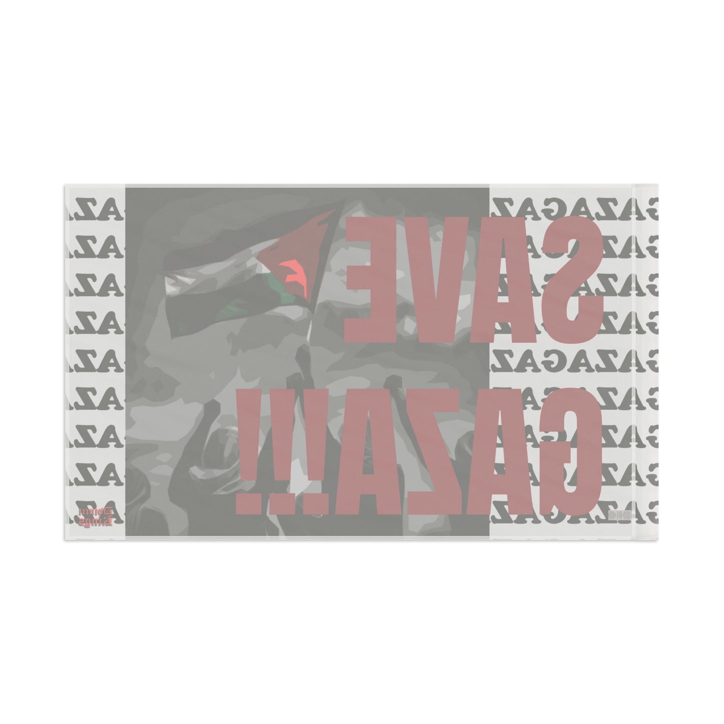"Gaza Pro-Palestinian" Protest Flags