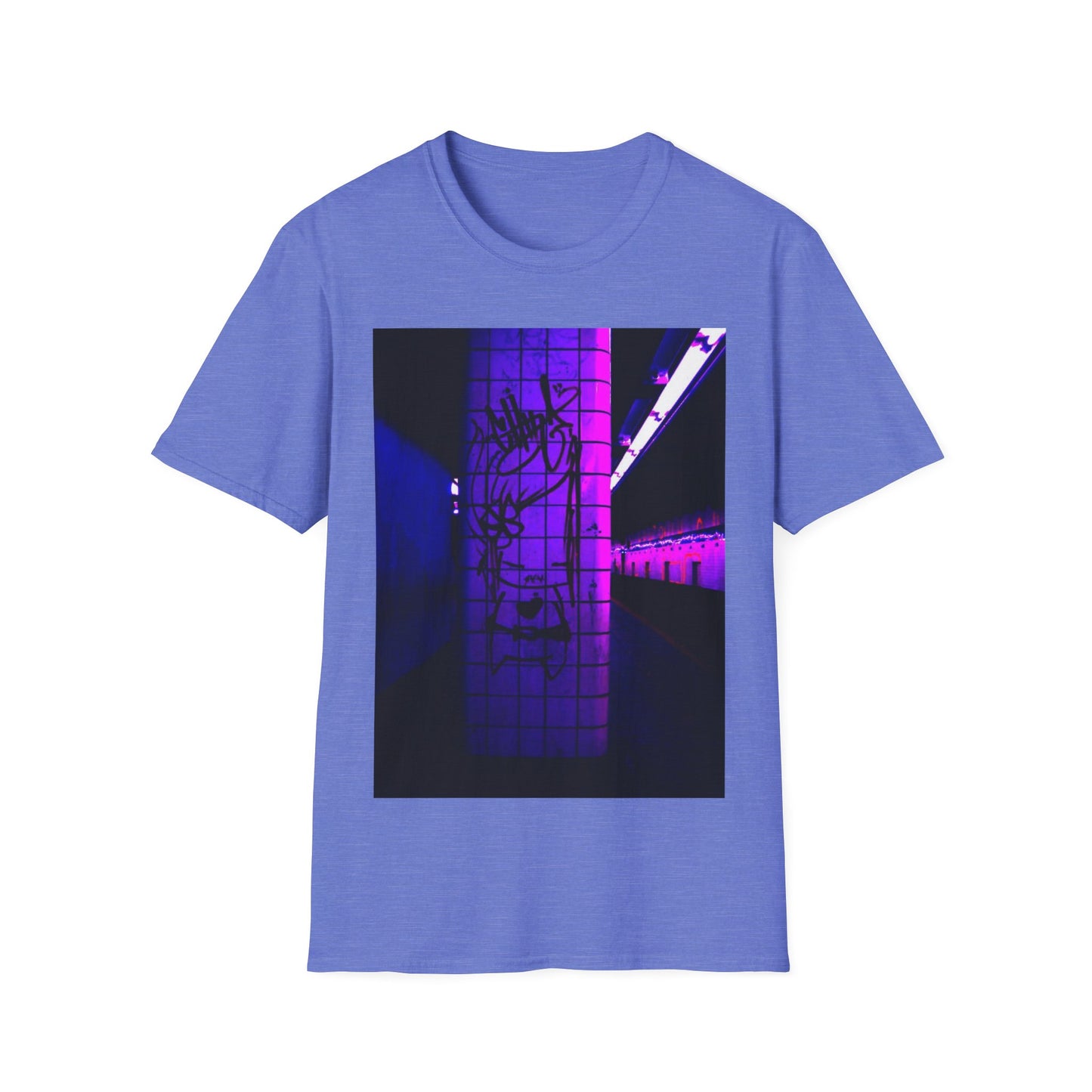 "Subway Midnights" Unisex Softstyle T-Shirt
