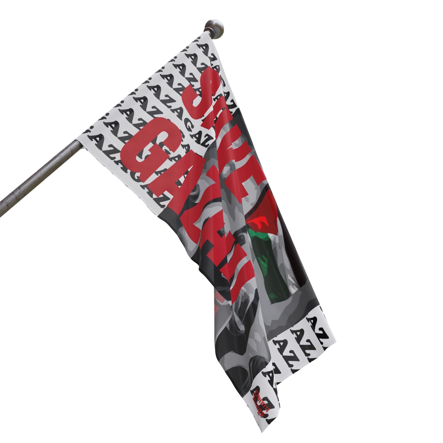 "Gaza Pro-Palestinian" Protest Flags