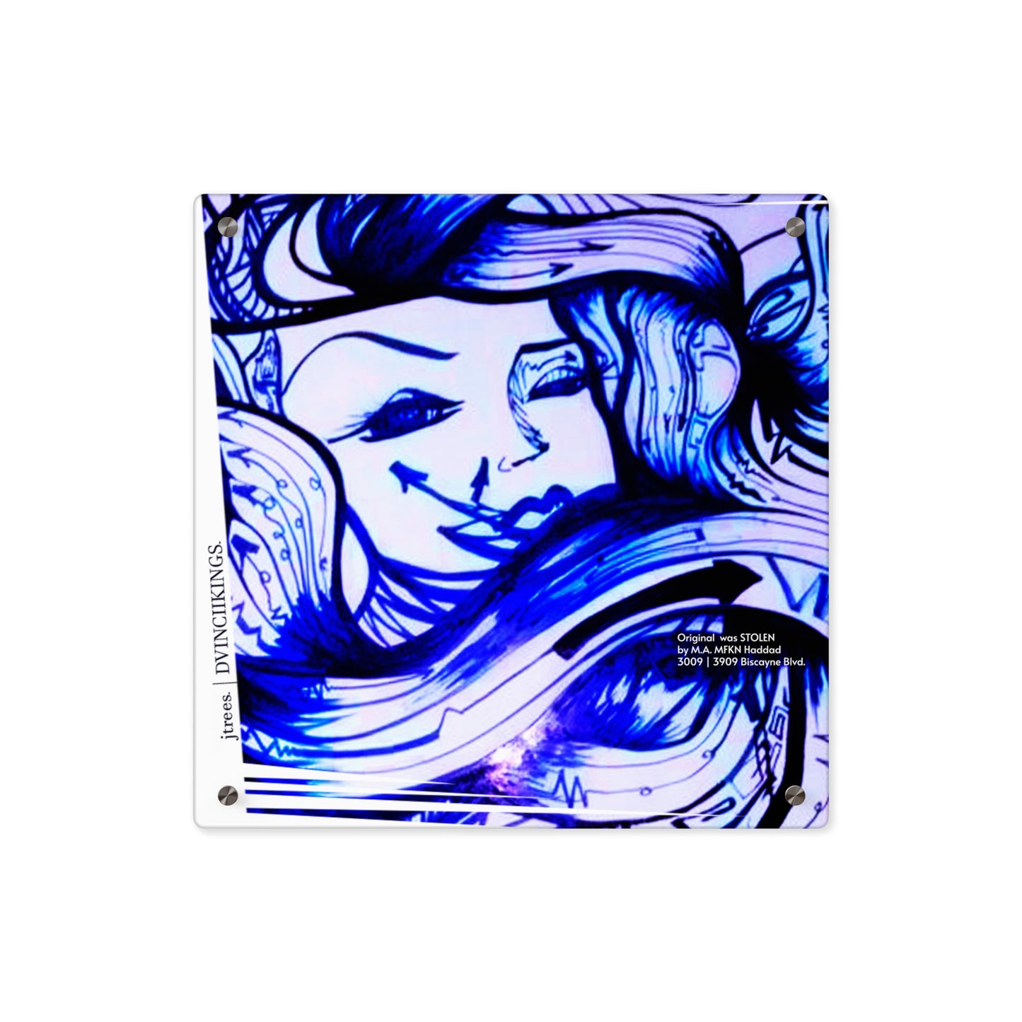 "Stolen Art Piece 3 on Acrylic"