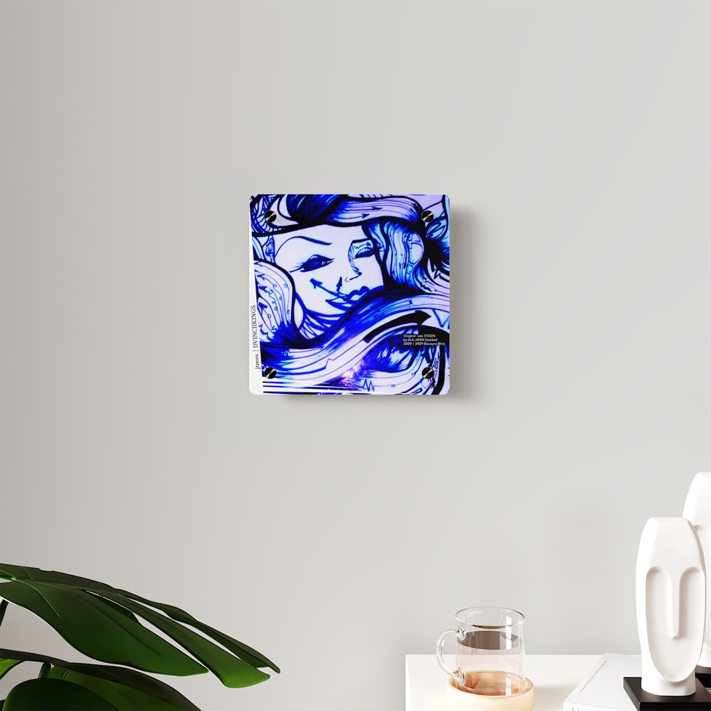 "Stolen Art Piece 3 on Acrylic"