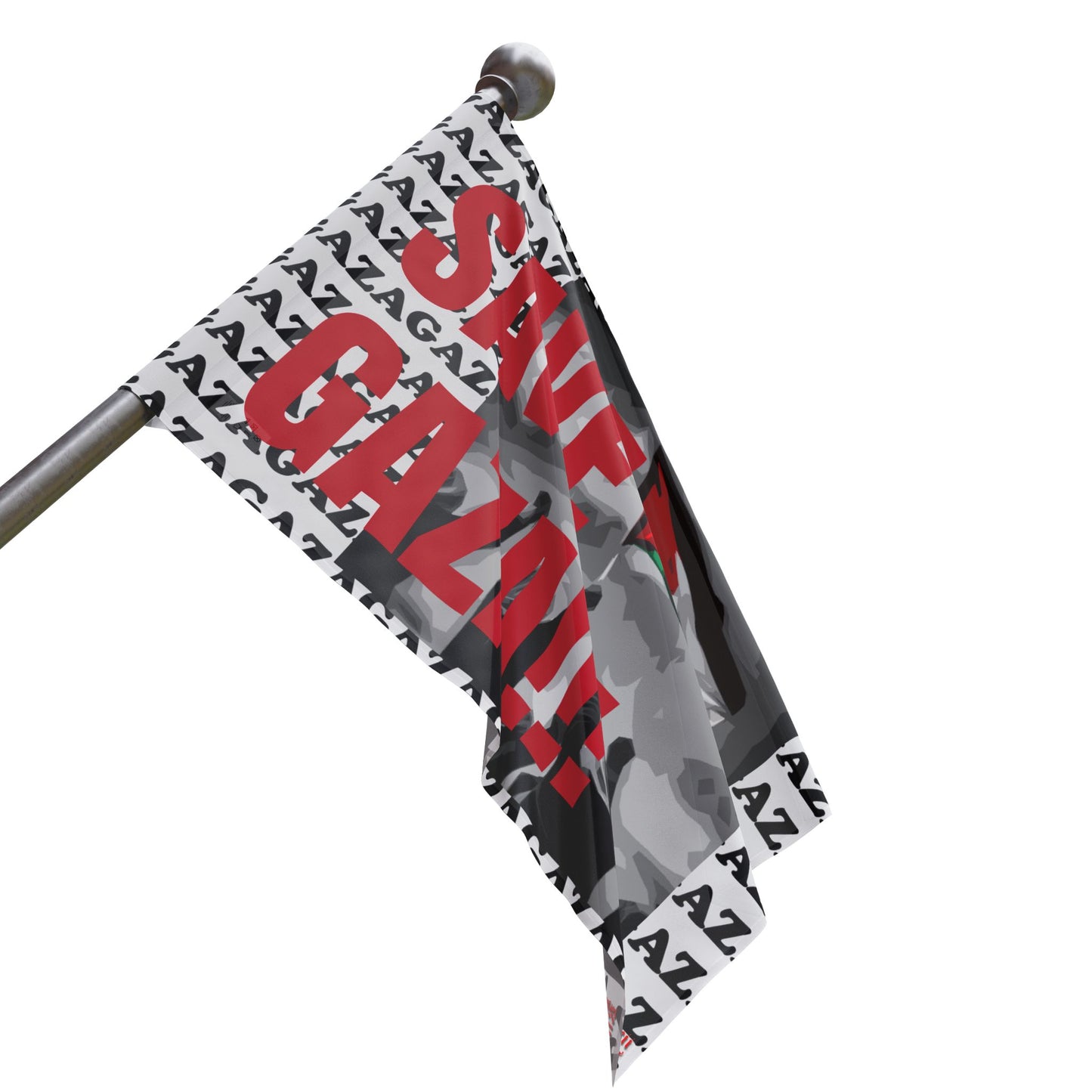 "Gaza Pro-Palestinian" Protest Flags