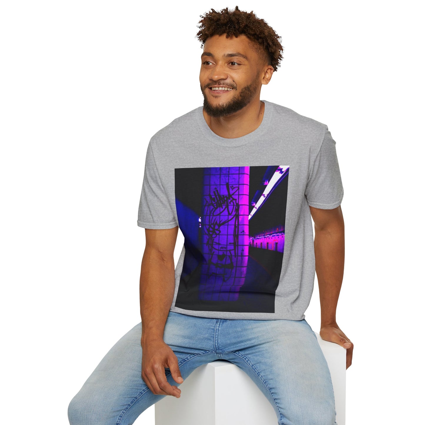 "Subway Midnights" Unisex Softstyle T-Shirt