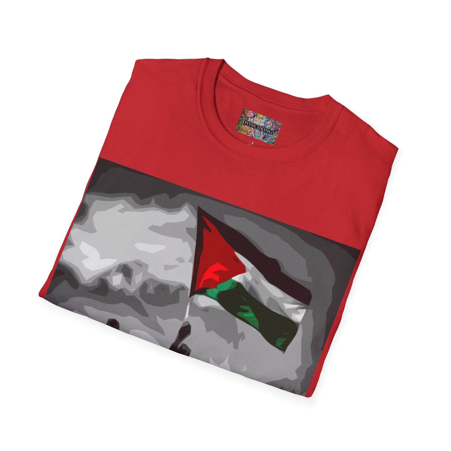 "Palestinian Solidarity8" Unisex Softstyle T