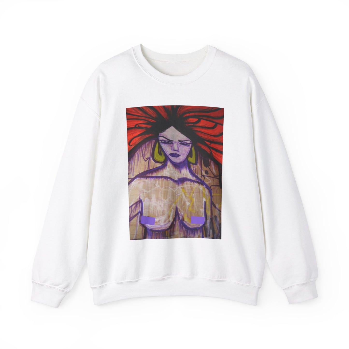 "DVINCIIKINGS ChicaDVK33" Unisex Crewneck Sweatshirt