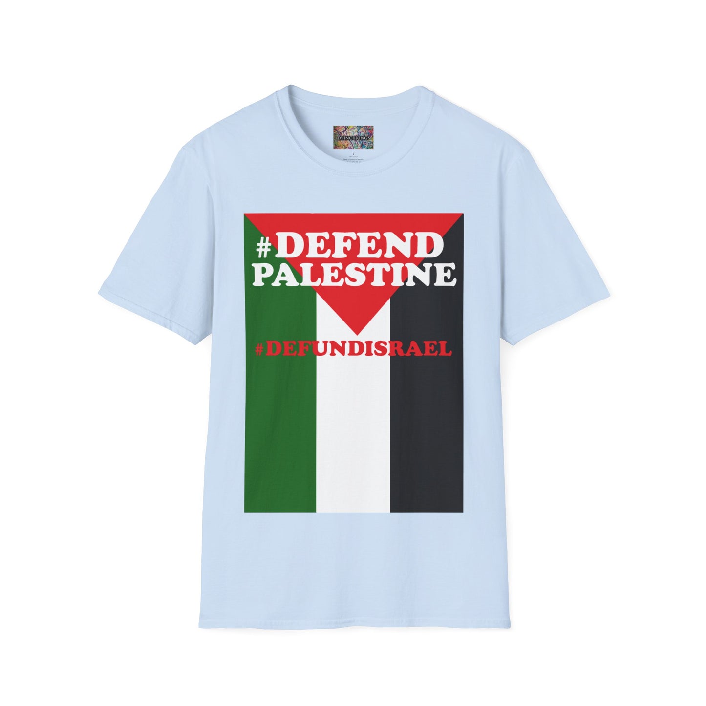 "Defund Is Defend Palestine" Unisex Softstyle T