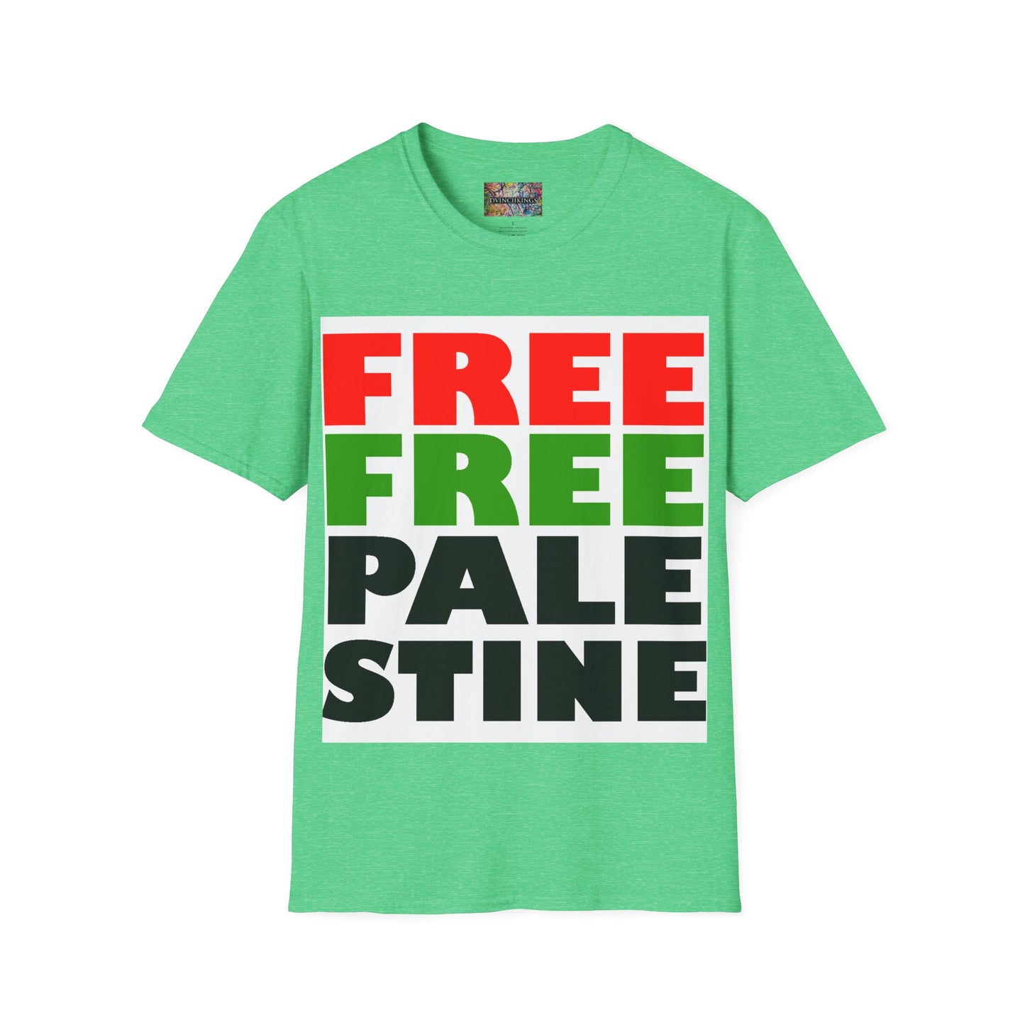 "FREE FREE PALESTINE" Unisex Softstyle T