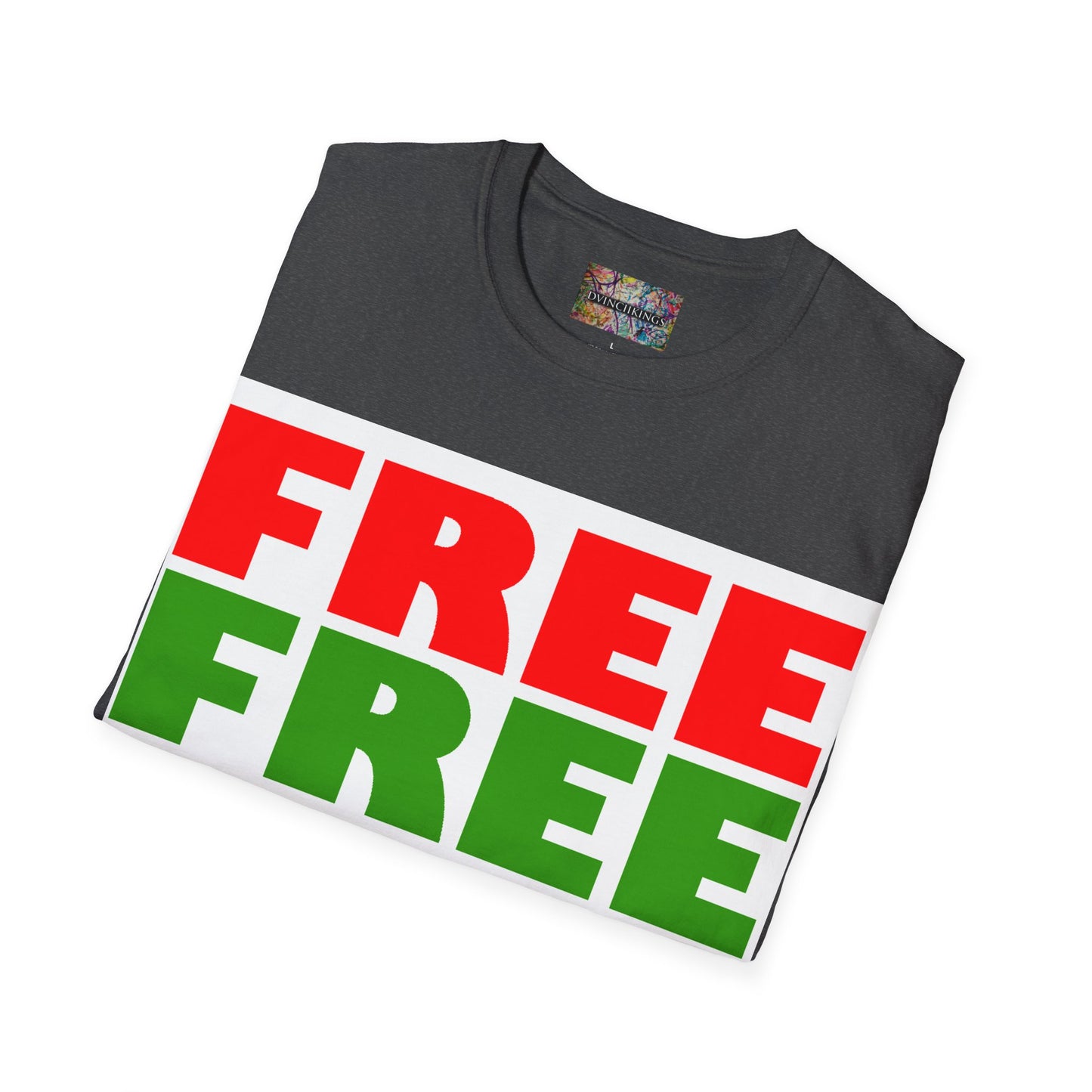 "FREE FREE PALESTINE" Unisex Softstyle T