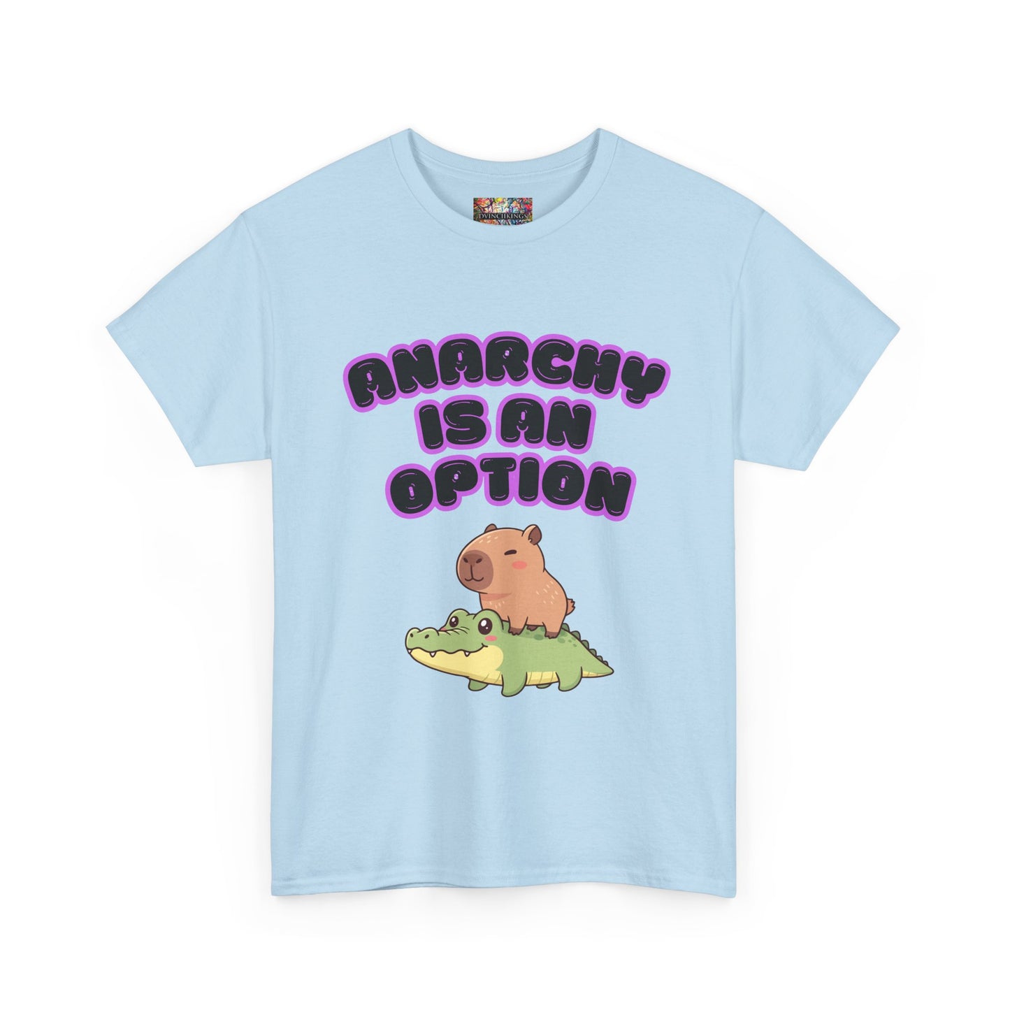 Anarchy Is An Option / Capy n Croc T Shirt