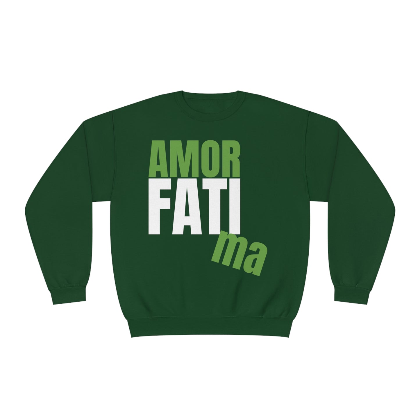 "Amor Fati Ma" Unisex NuBlend Crewneck Sweatshirt