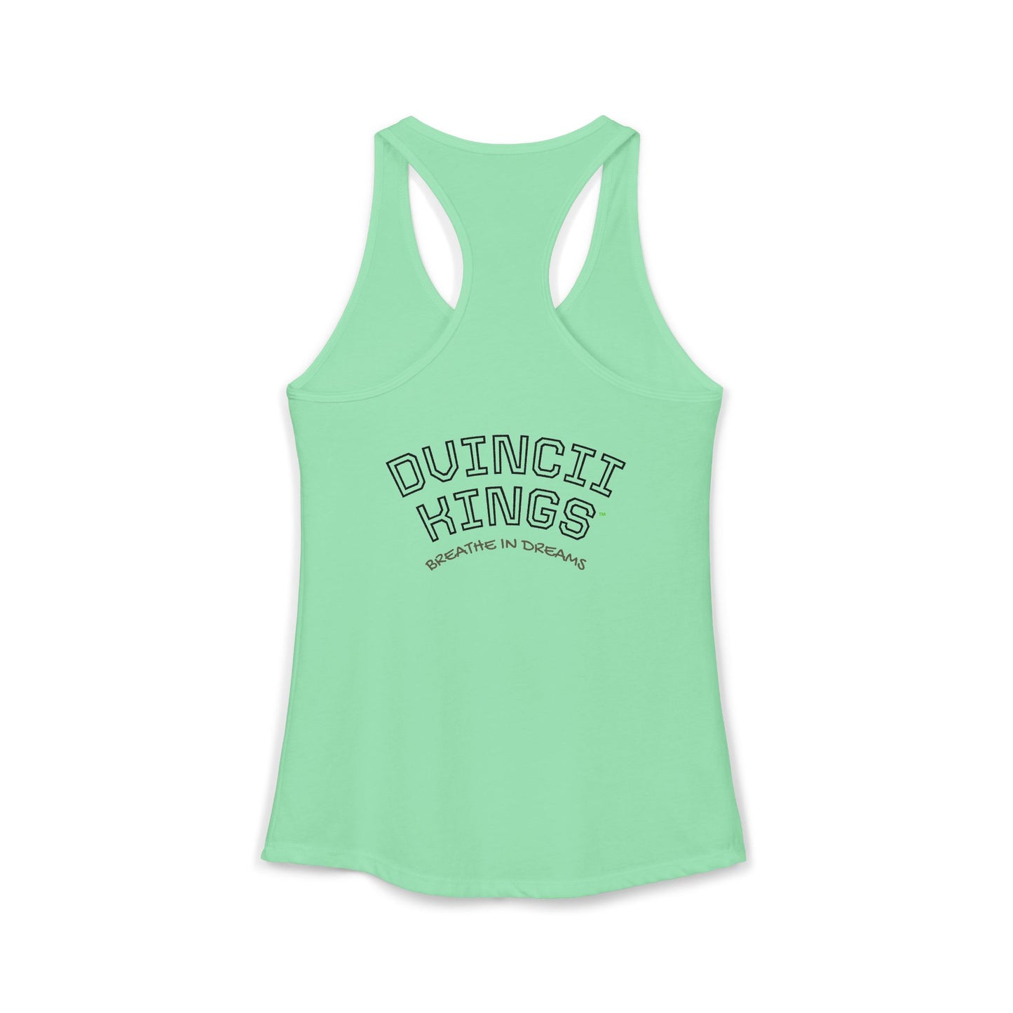 Lime Flower Dreams Women's Racerback Tank