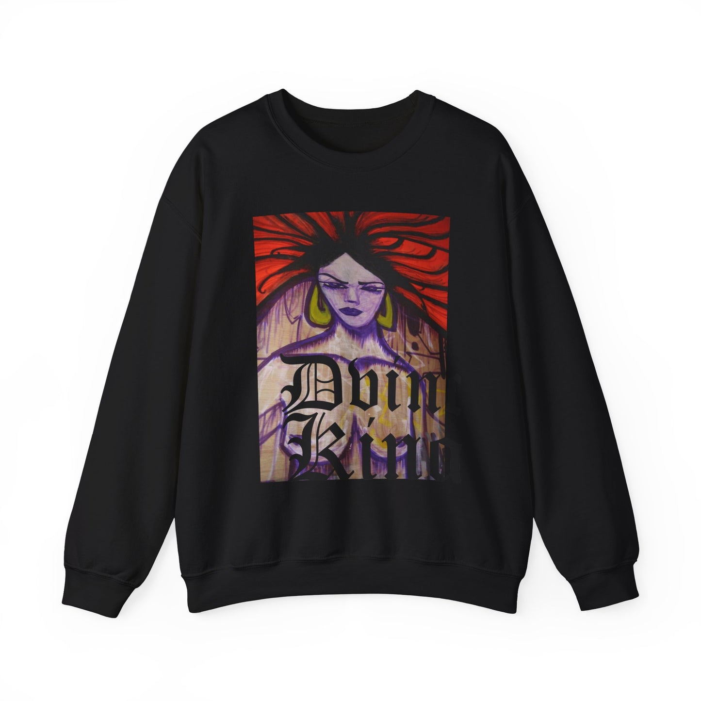 Naked Lady DVINCIIKINGS - Crewneck Sweatshirt
