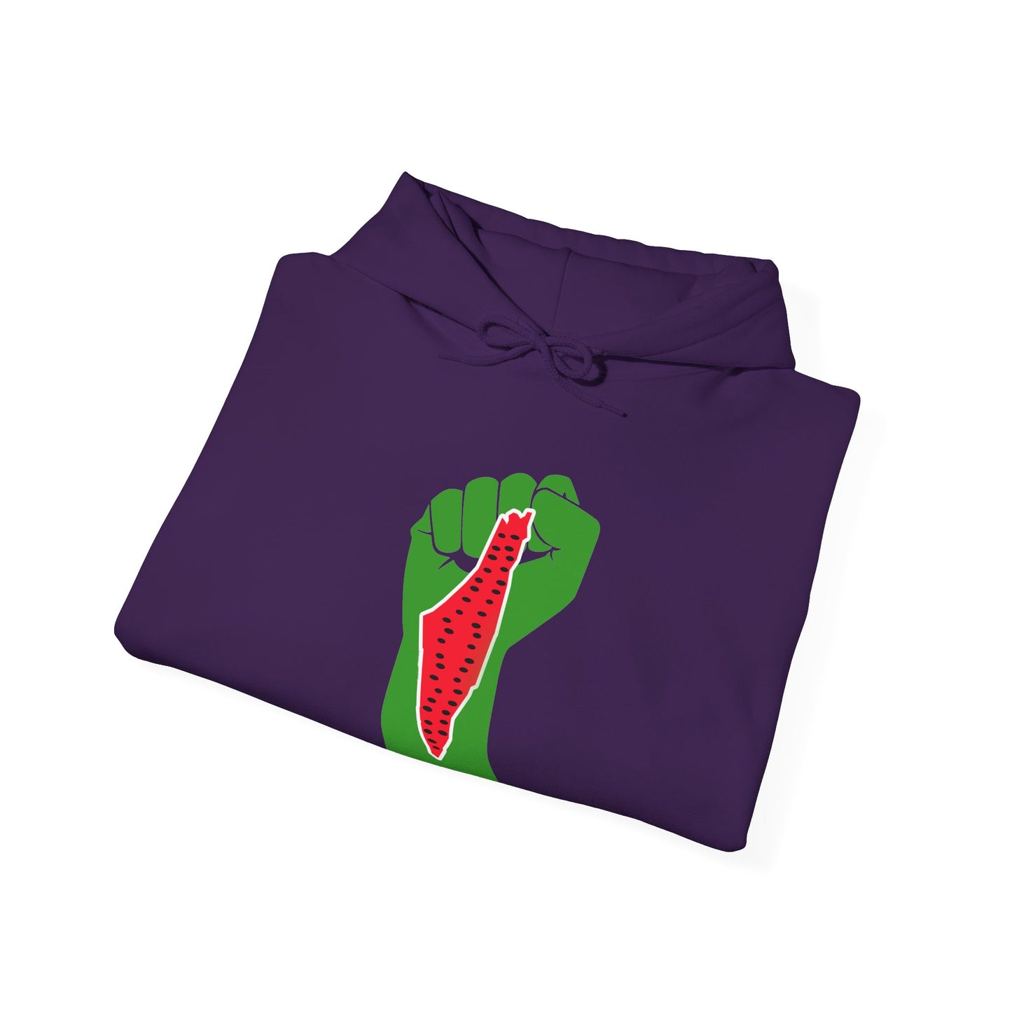 "WaterMelon Fist" Unisex Heavy Blend Hooded Sweatshirt