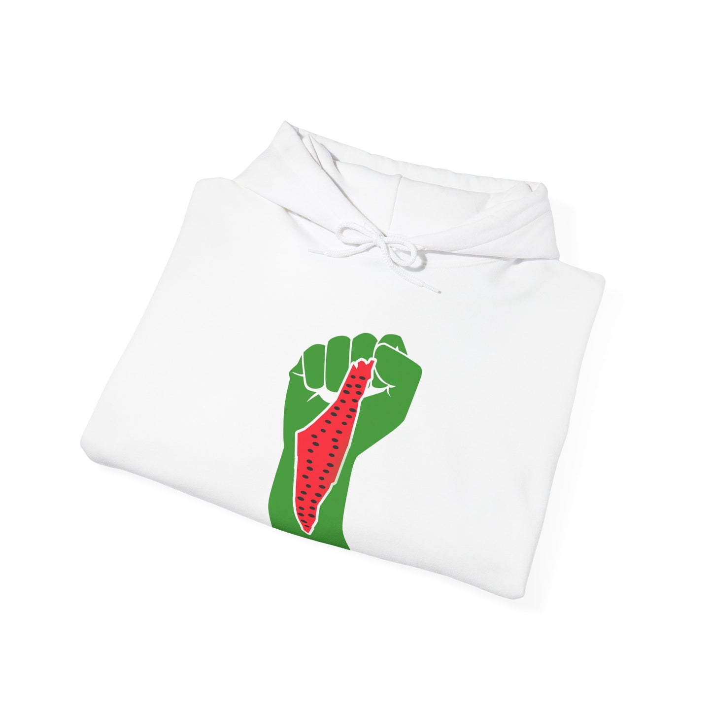 "WaterMelon Fist" Unisex Heavy Blend Hooded Sweatshirt