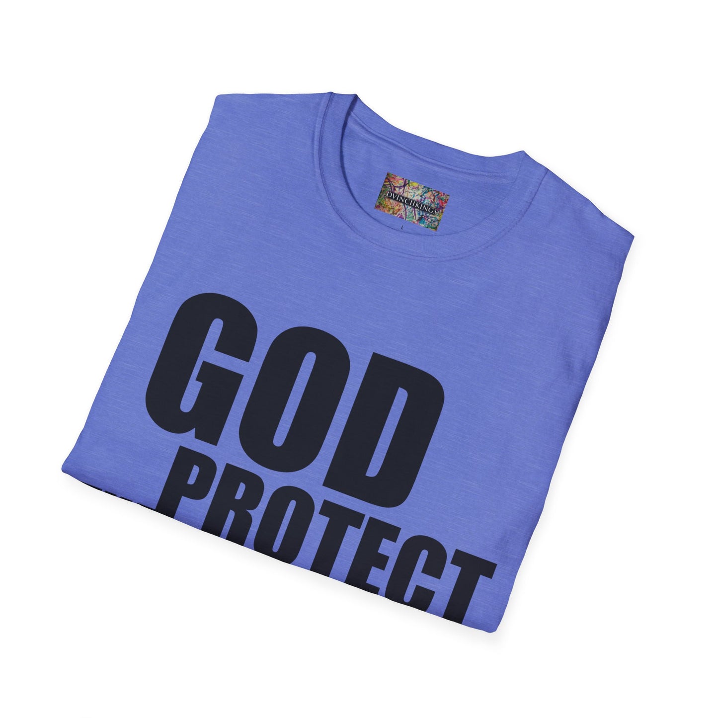 B20 - "God Protect/ Bless the Hackers" Unisex Softstyle T-Shirt