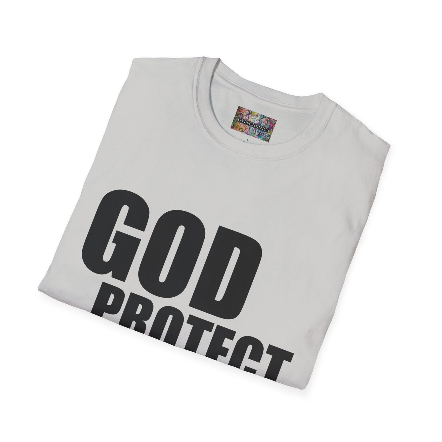 B20 - "God Protect/ Bless the Hackers" Unisex Softstyle T-Shirt