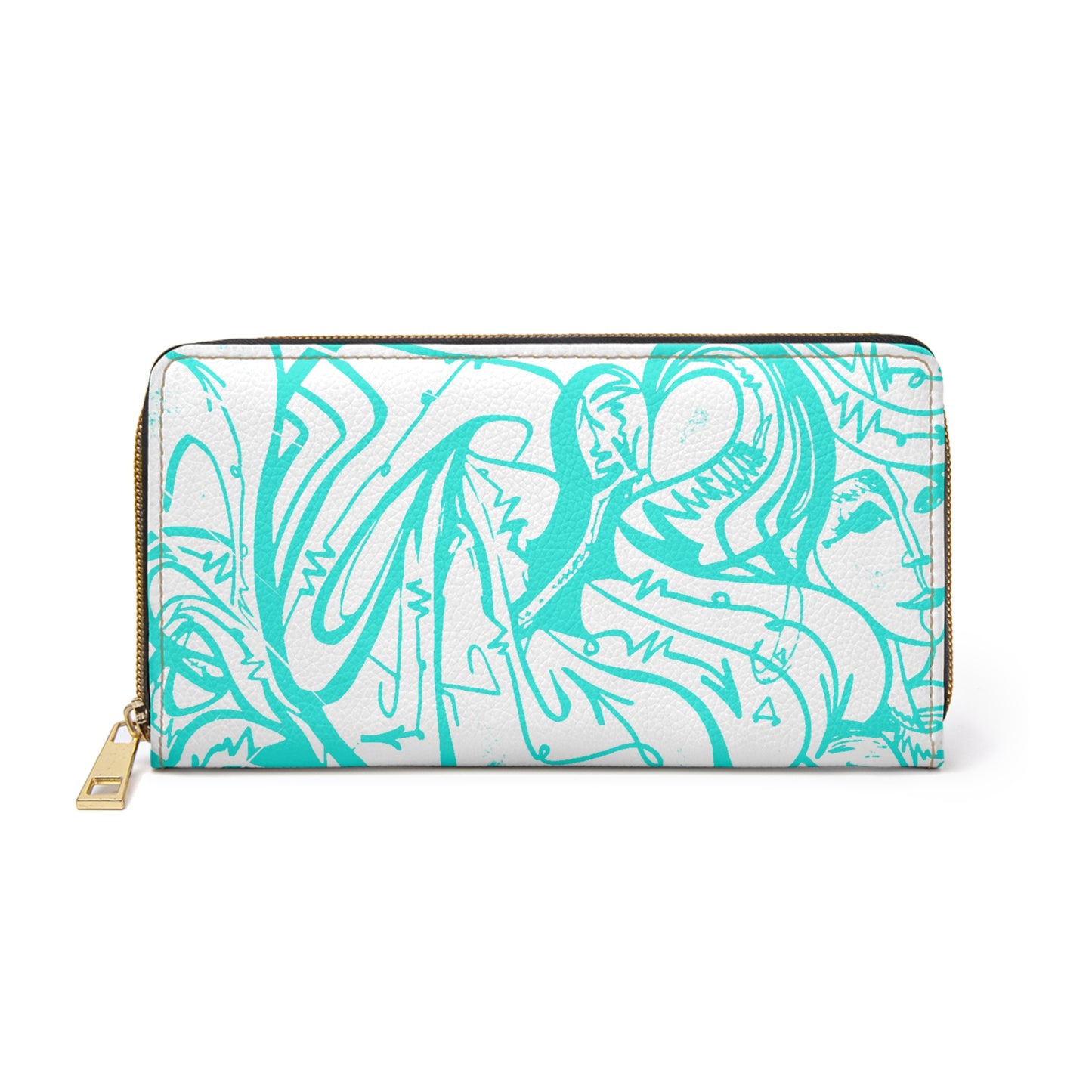 "Stolen Art DVK" Zipper Wallet