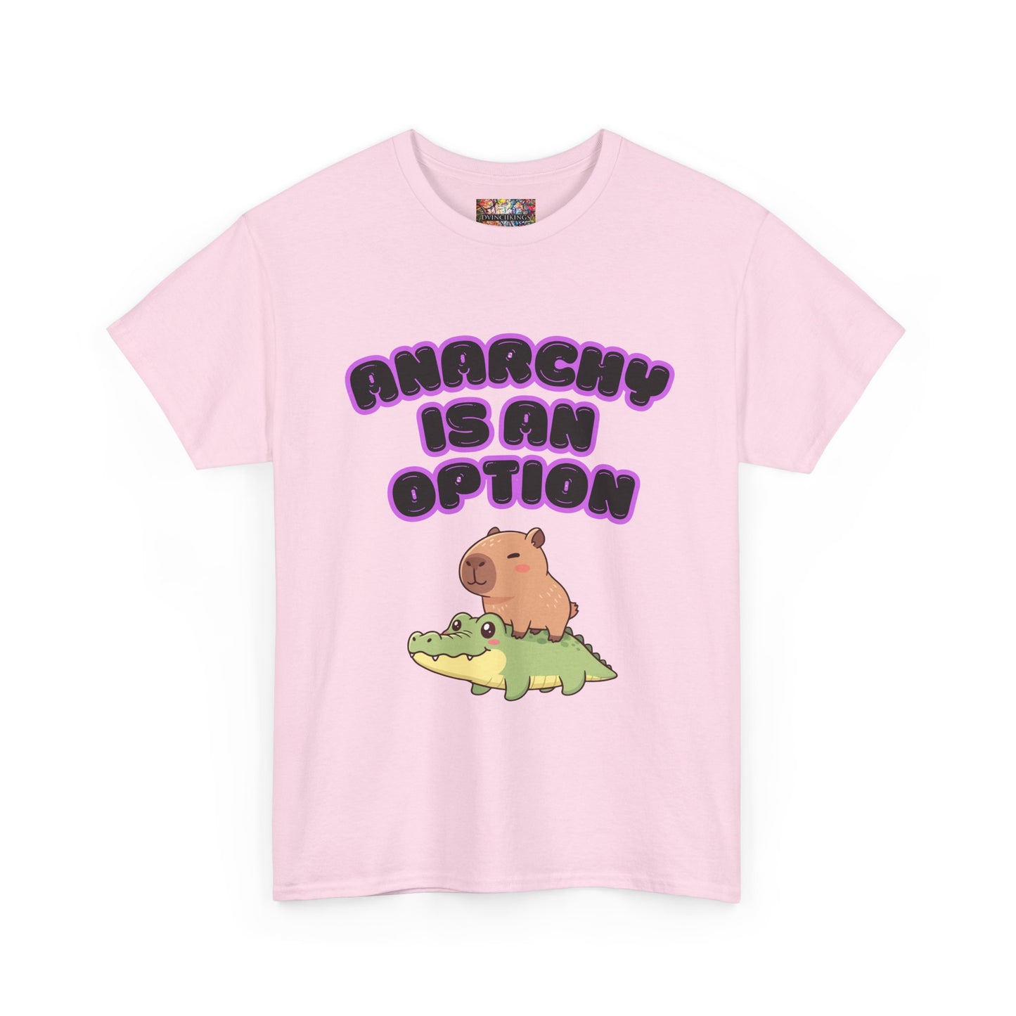 Anarchy Is An Option / Capy n Croc T Shirt
