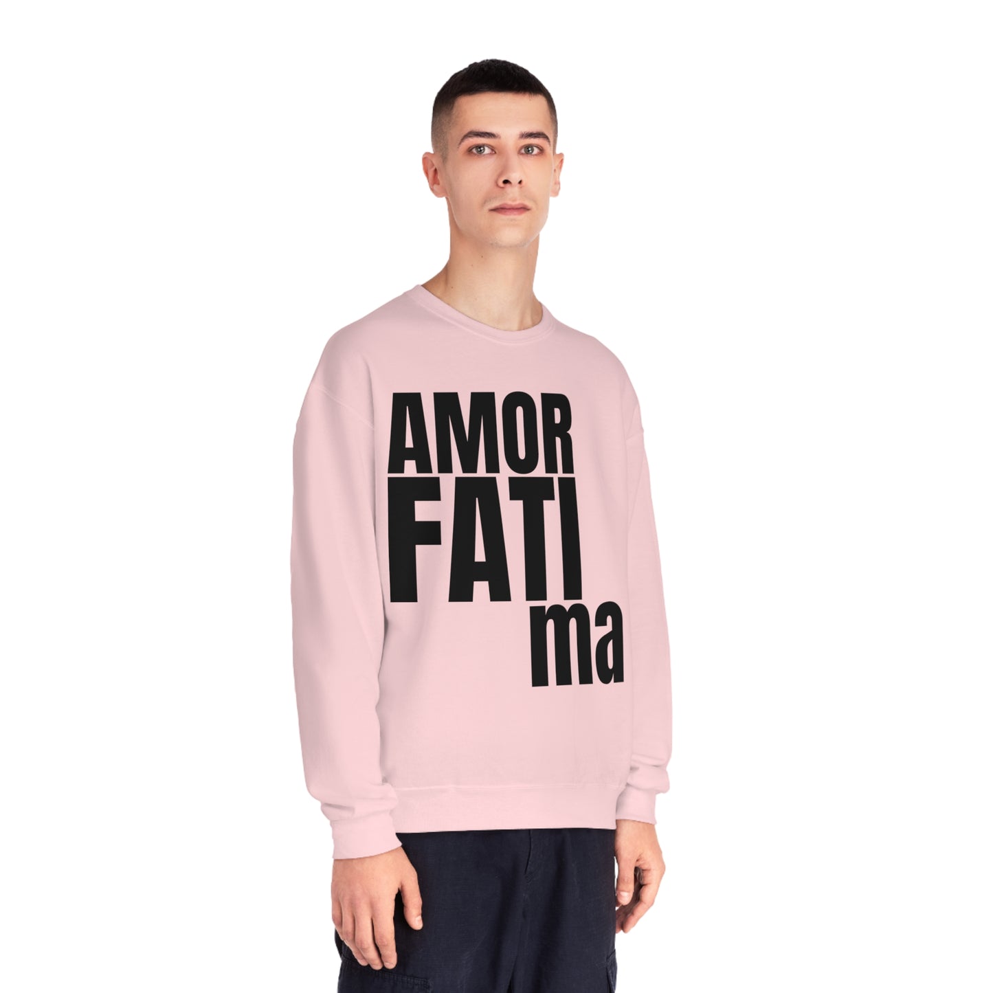 "Amor Fati Ma" Unisex NuBlend Crewneck Sweatshirt