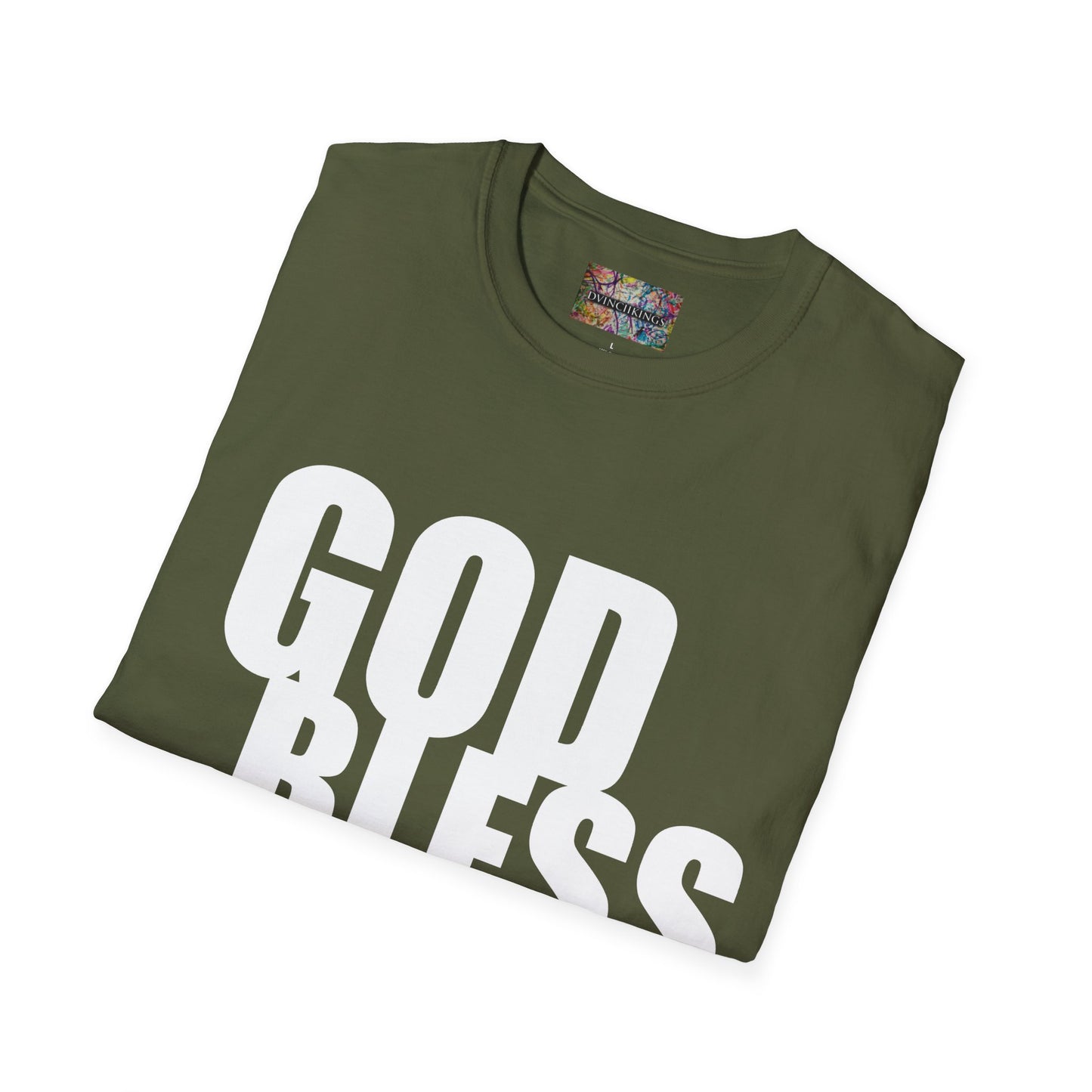 B20 - "God Protect/ Bless the Hackers" Unisex Softstyle T-Shirt