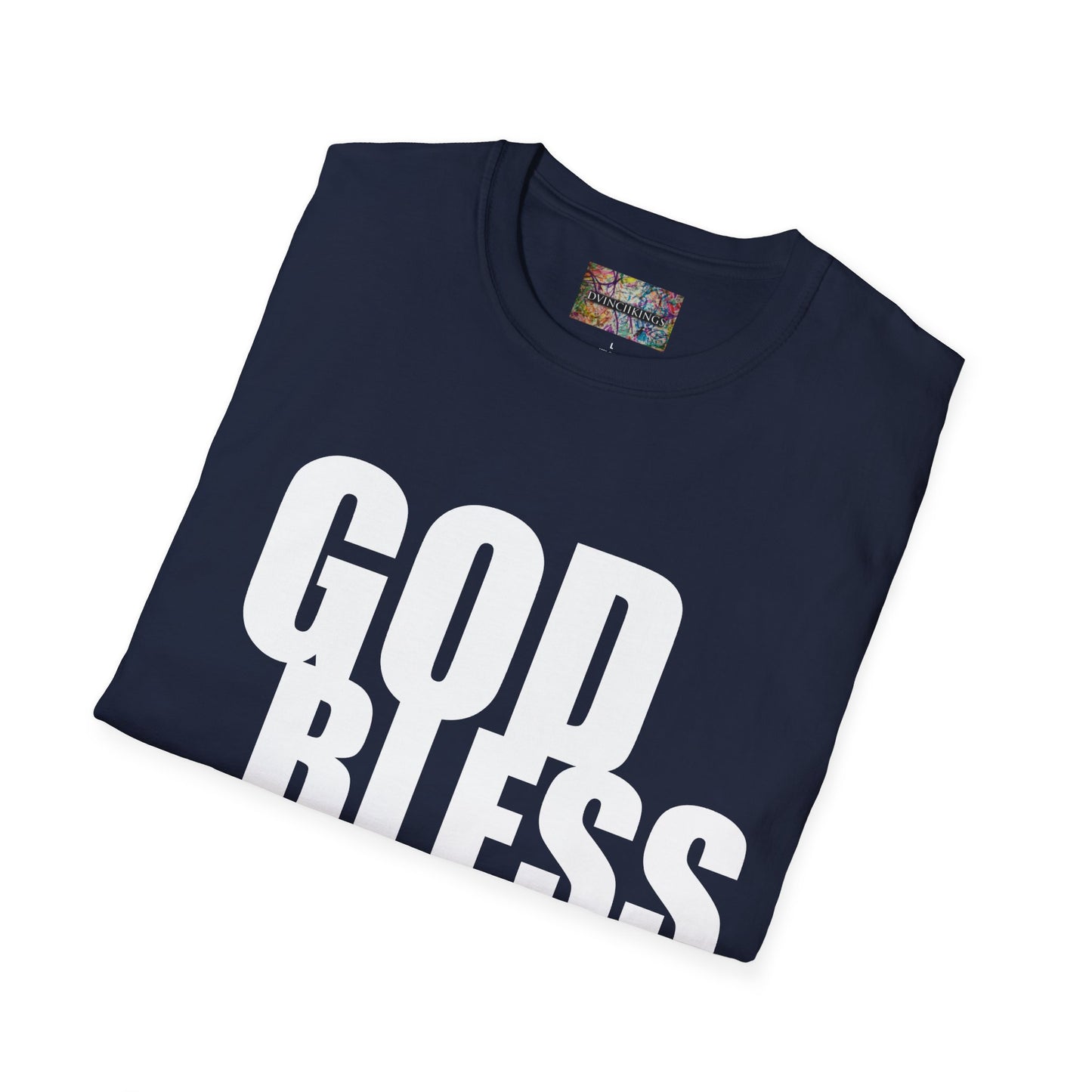 B20 - "God Protect/ Bless the Hackers" Unisex Softstyle T-Shirt