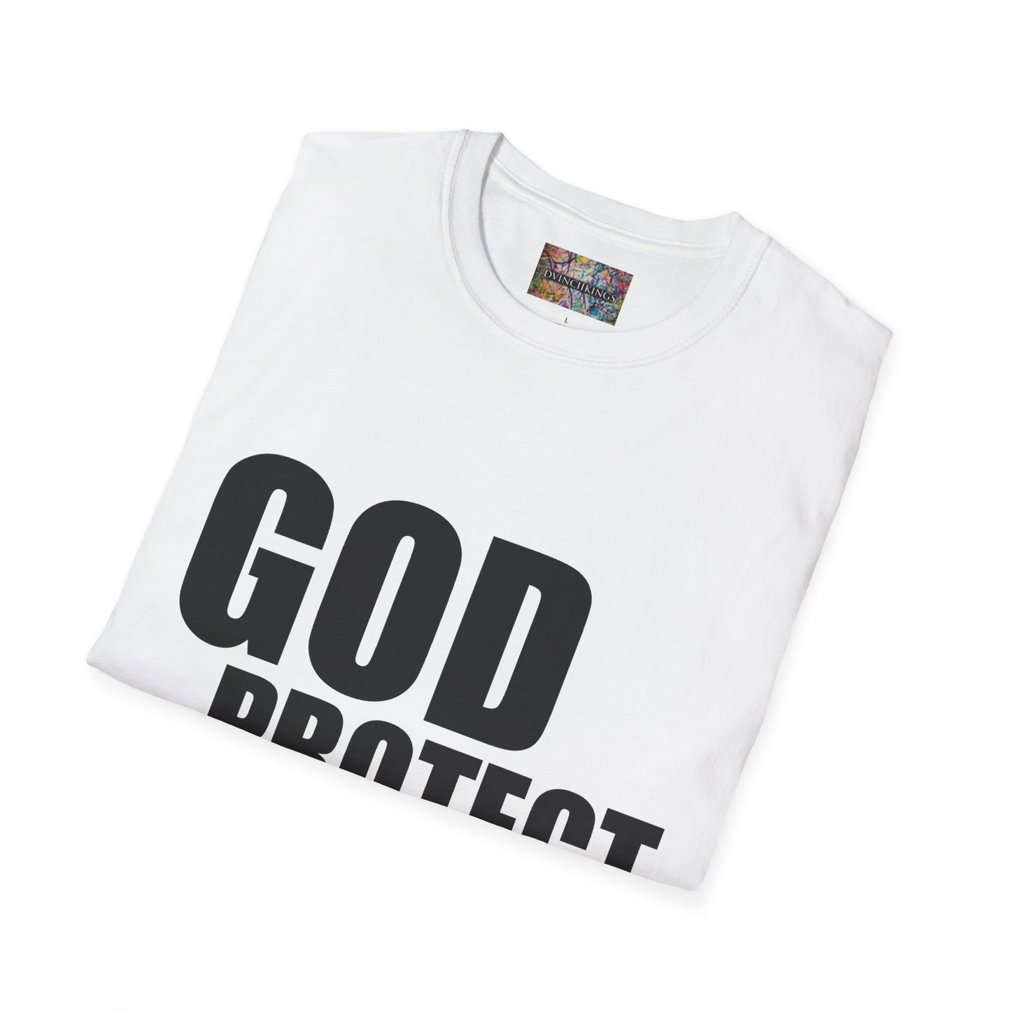 B20 - "God Protect/ Bless the Hackers" Unisex Softstyle T-Shirt