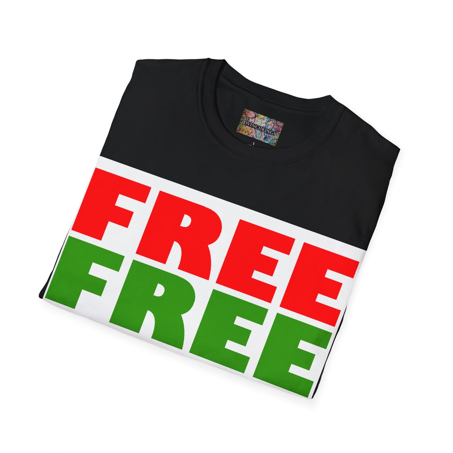 "FREE FREE PALESTINE" Unisex Softstyle T