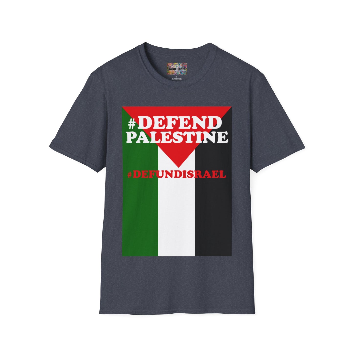 "Defund Is Defend Palestine" Unisex Softstyle T