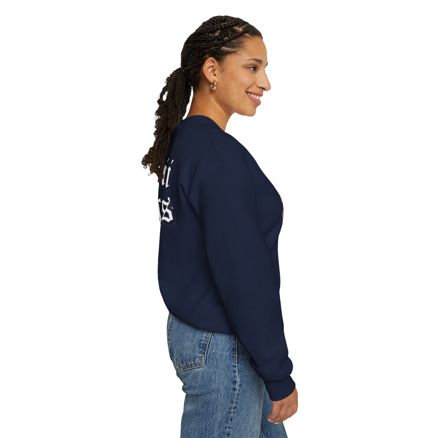 Naked Lady DVINCIIKINGS - Crewneck Sweatshirt