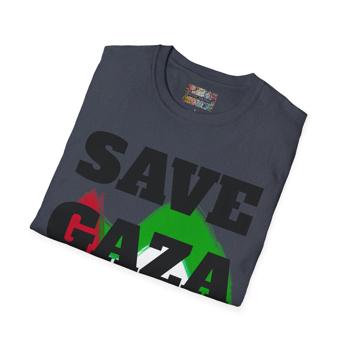 Save Gaza T‑Shirt — Solidarity Graphic
