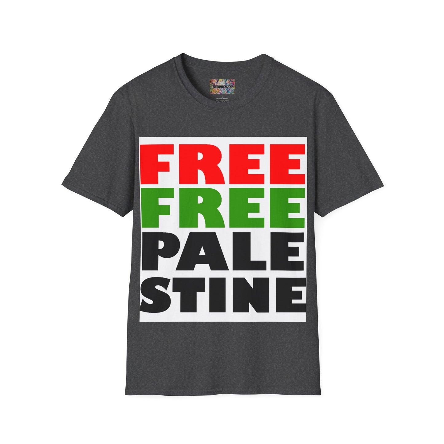 "FREE FREE PALESTINE" Unisex Softstyle T