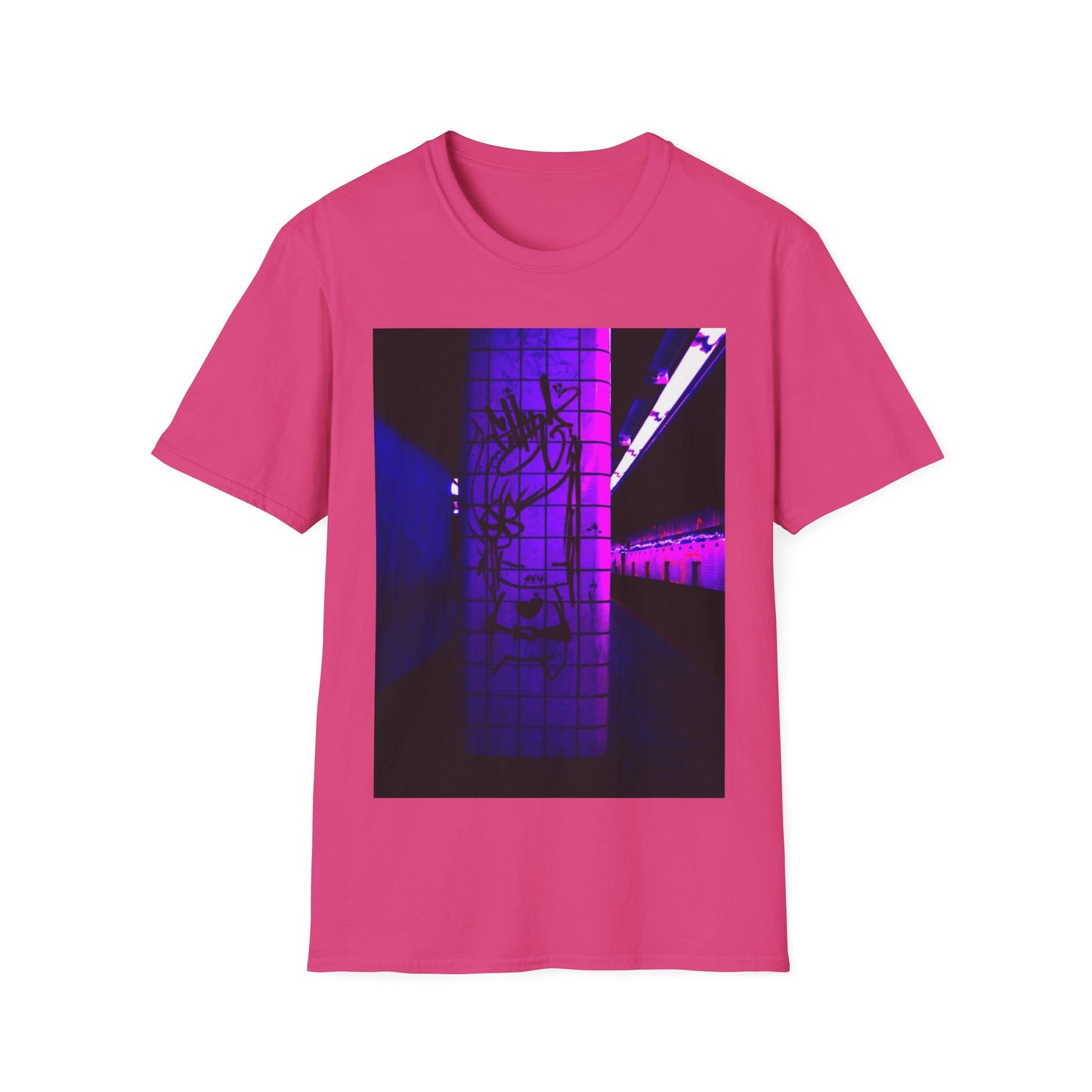 "Subway Midnights" Unisex Softstyle T