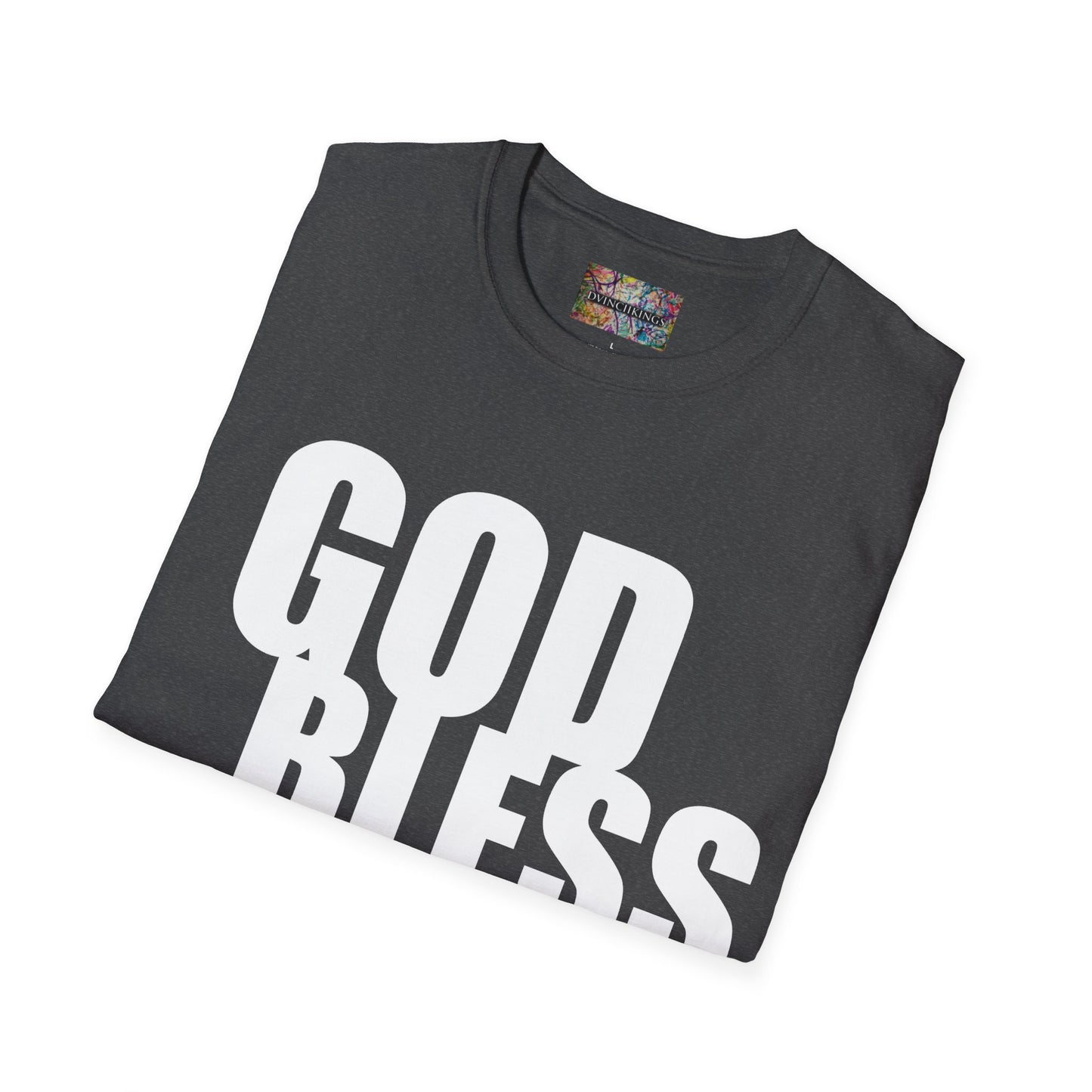 B20 - "God Protect/ Bless the Hackers" Unisex Softstyle T-Shirt