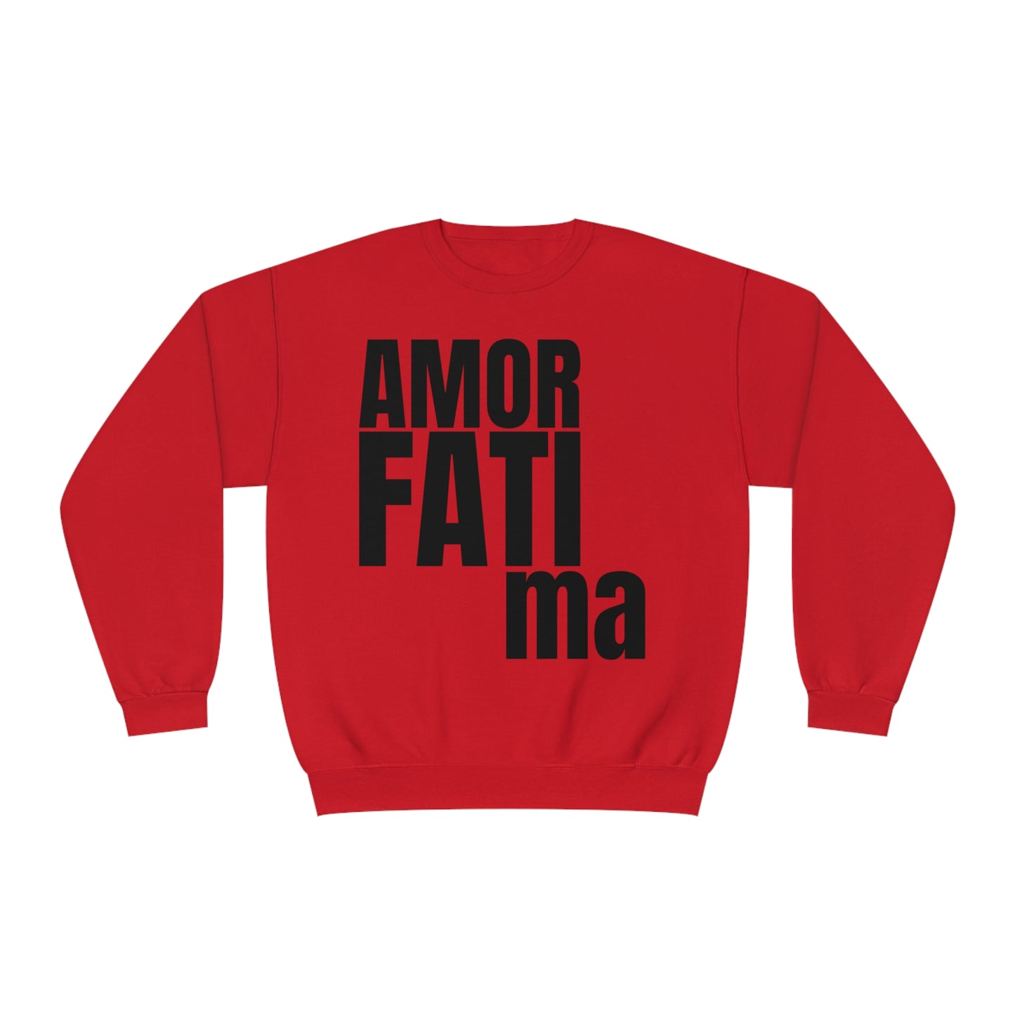 A6 - "Amor Fati Ma" Unisex NuBlend® Crewneck Sweatshirt