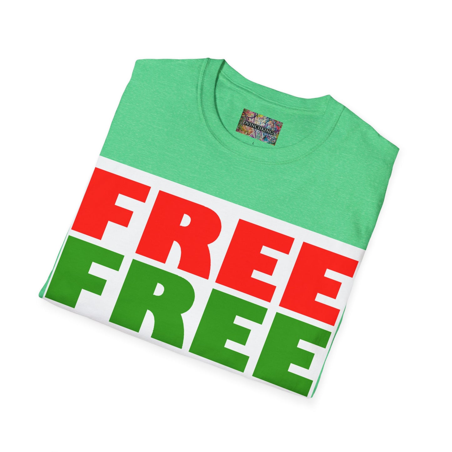 "FREE FREE PALESTINE" Unisex Softstyle T