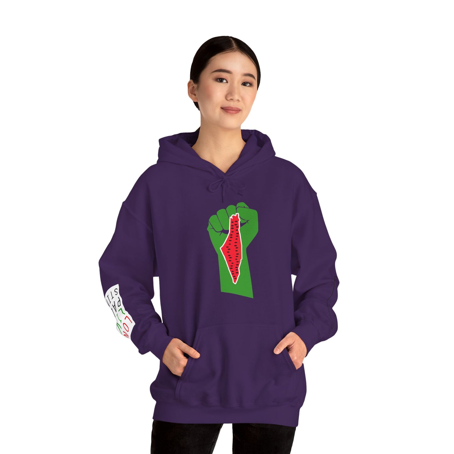 Watermelon Fist Hooded Sweatshirt