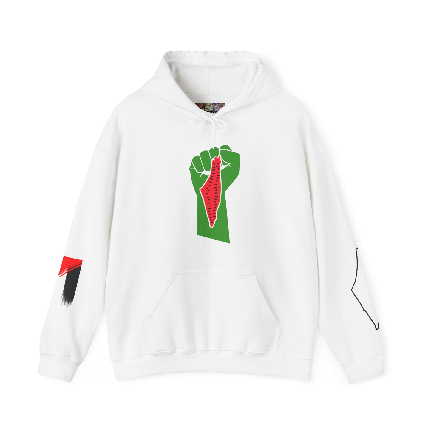 "WaterMelon Fist" Unisex Heavy Blend Hooded Sweatshirt