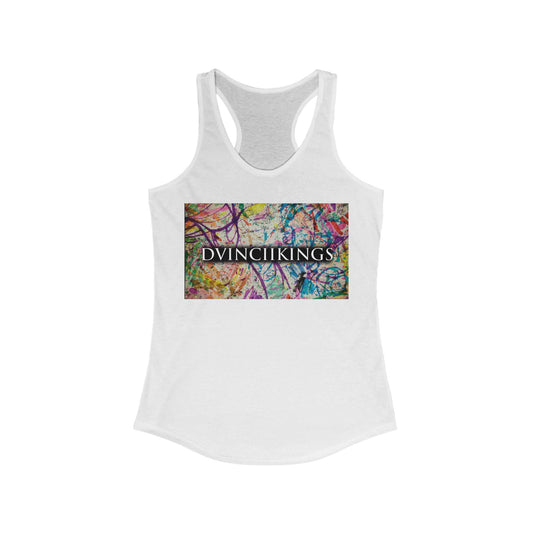 "DVK Logo" Plain Women's Ideal Racerback Tank