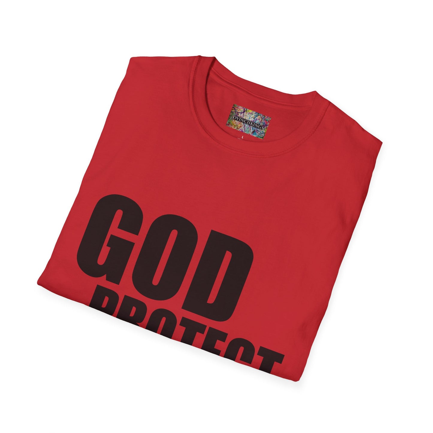 B20 - "God Protect/ Bless the Hackers" Unisex Softstyle T-Shirt