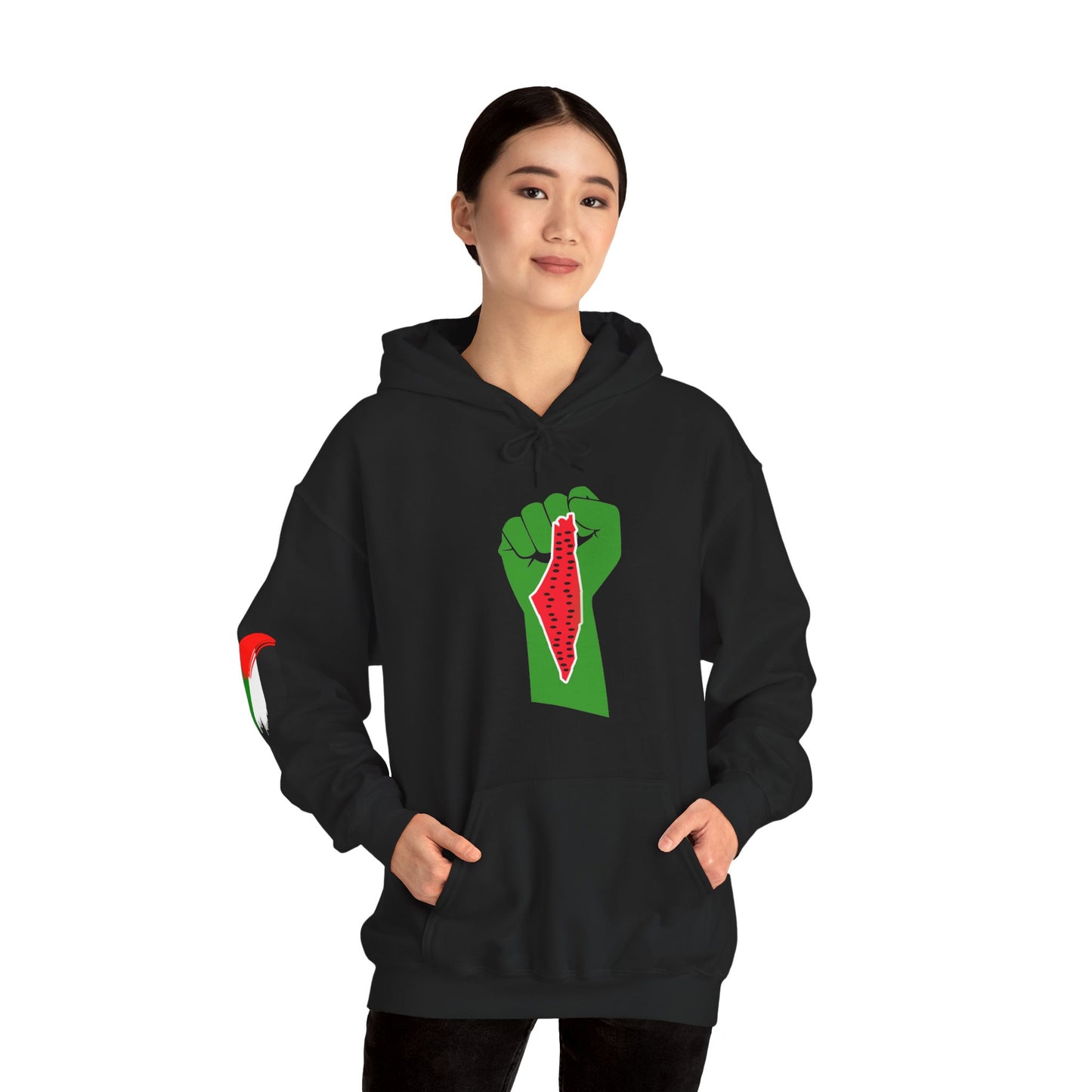 Watermelon Fist Hooded Sweatshirt
