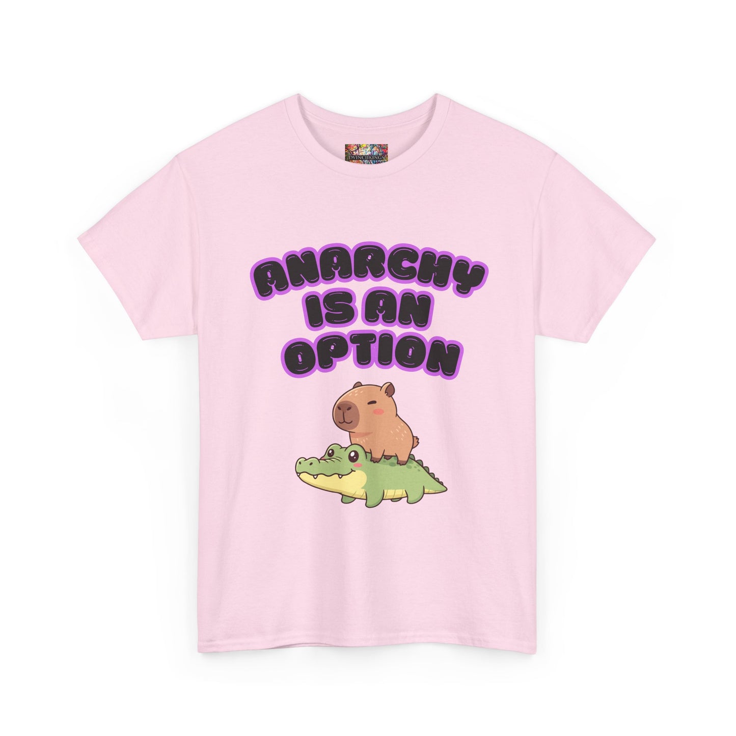 Anarchy Is An Option / Capy n Croc T Shirt