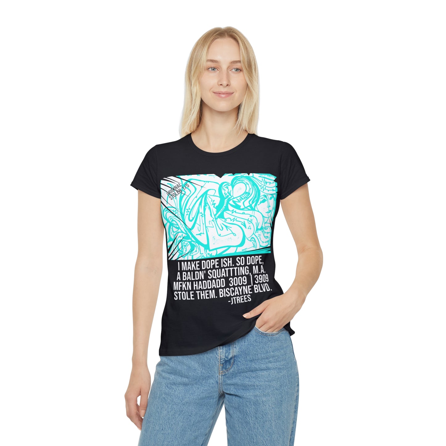 A42 - "Stolen Piece1b" Women's Iconic T-Shirt