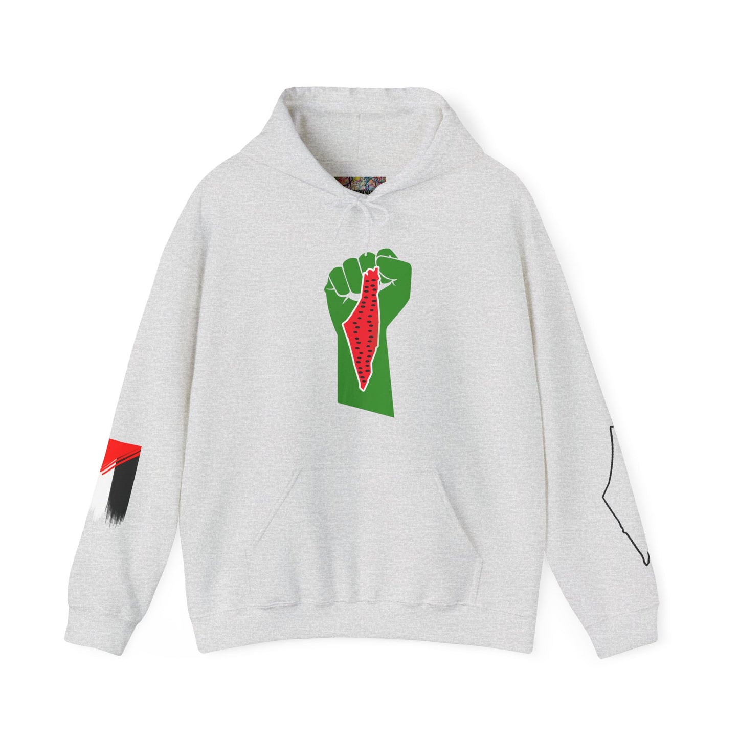 "WaterMelon Fist" Unisex Heavy Blend Hooded Sweatshirt