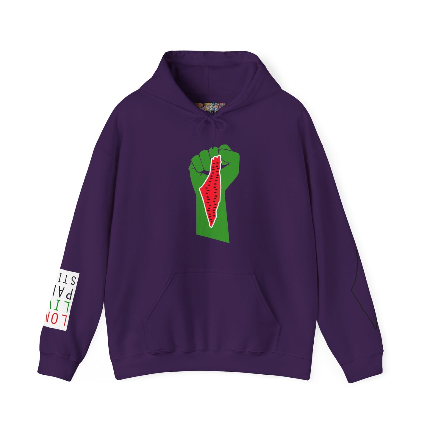 "WaterMelon Fist" Unisex Heavy Blend Hooded Sweatshirt