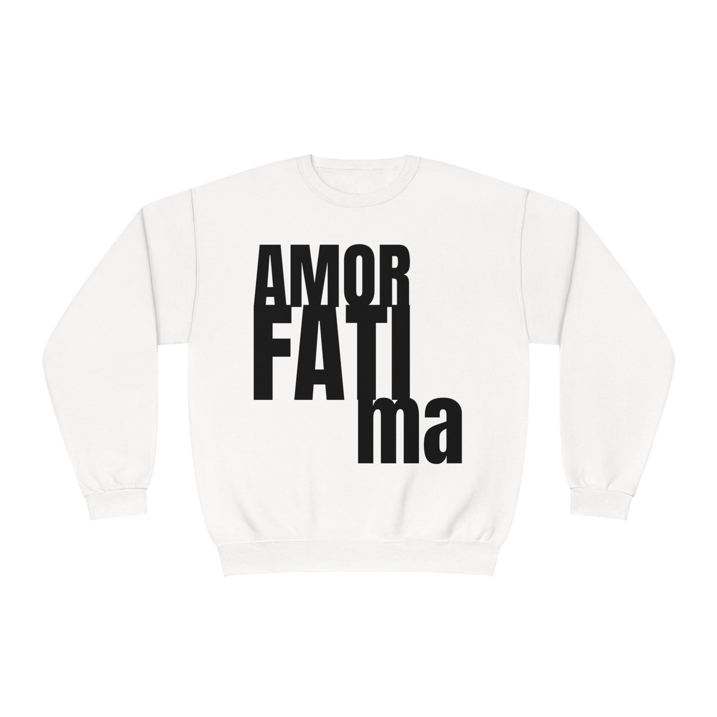 "Amor Fati Ma" Unisex NuBlend Crewneck Sweatshirt