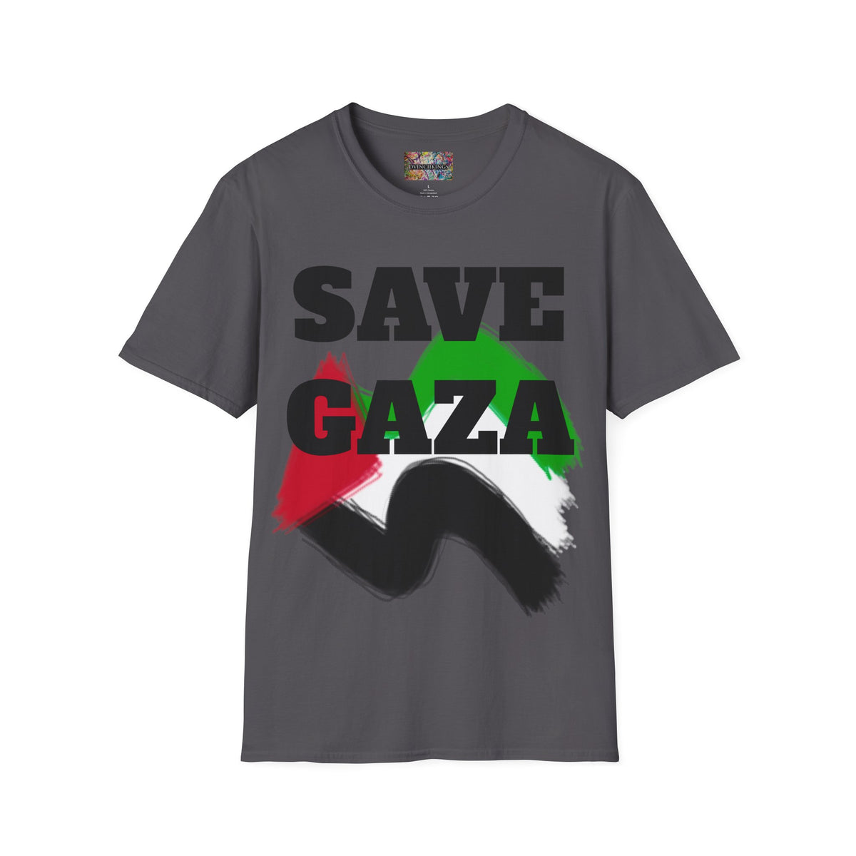 Save Gaza T‑Shirt — Solidarity Graphic