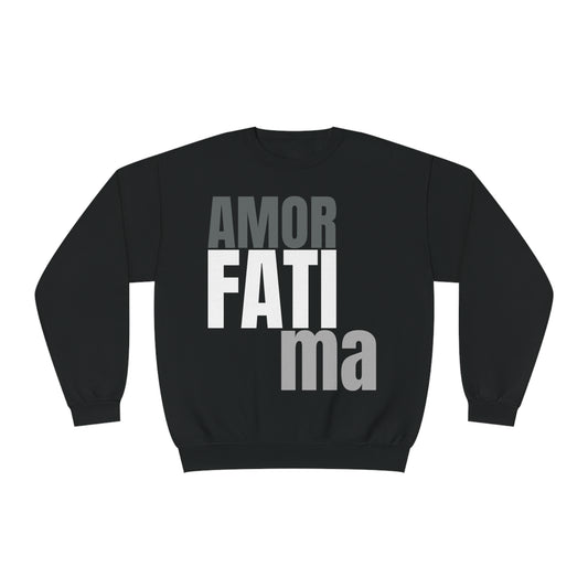 A6 - "Amor Fati Ma" Unisex NuBlend® Crewneck Sweatshirt