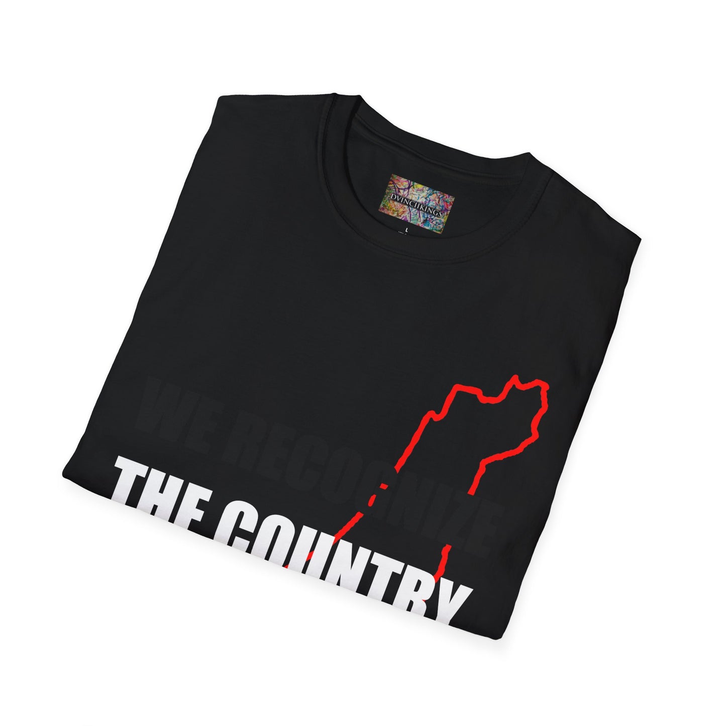 "WE RECOGNIZE THE COUNTRY OF PALESTINE" Unisex Softstyle T