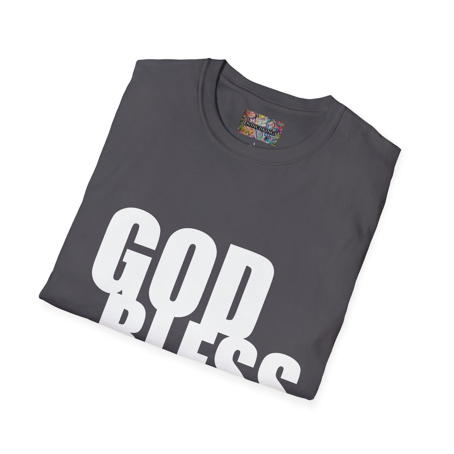 B20 - "God Protect/ Bless the Hackers" Unisex Softstyle T-Shirt